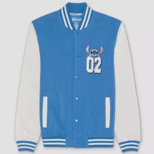 Disney Stitch Varsity Jacket NWT size XXL Adult Unisex